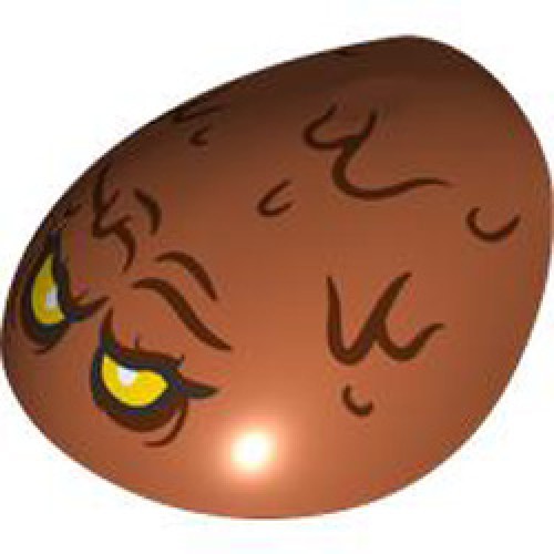 Shoulder Shell with 3.2 Connector Number 4 Dark Orange