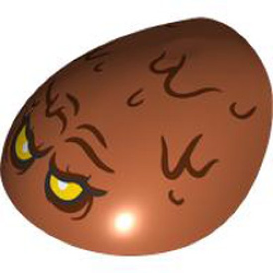 Shoulder Shell with 3.2 Connector Number 4 Dark Orange