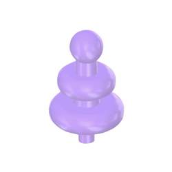 Antenna with Rings Lavender