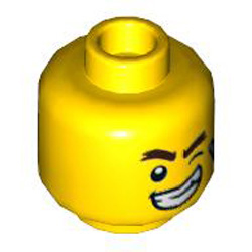Mini Head Number 2966 Bright Yellow Mini Head Number 2966 Bright Yellow