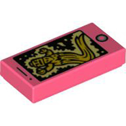 Flat Tile 1x2 Number 269 Vibrant Coral