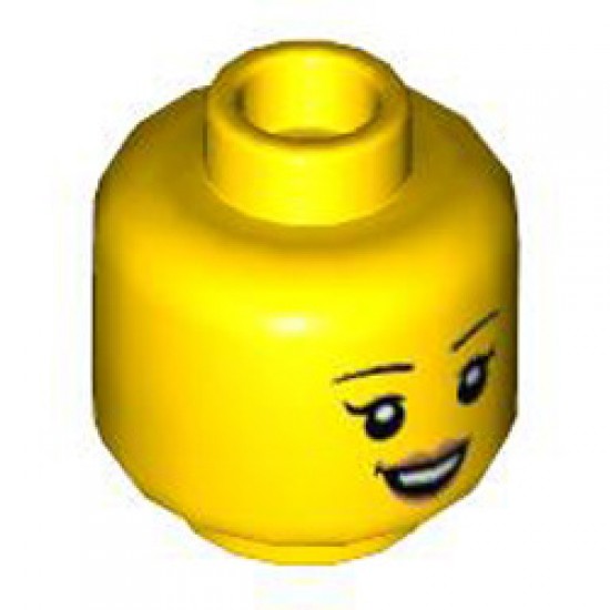 Mini Head Number 2948 Bright Yellow