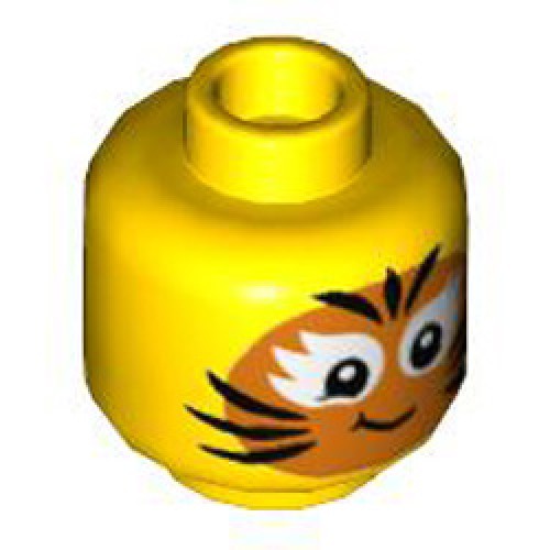 Mini Head Number 2952 Bright Yellow