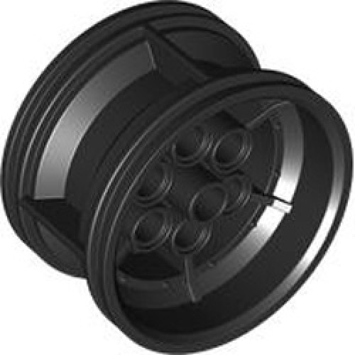 Rim Wide 43.2x26 with 6 Hole Diameter 4.8 Black