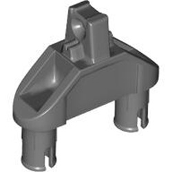 Double Snap 2M with Stub Dark Stone Grey