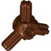 3-Branch Cross Axle with Cross H Reddish Brown