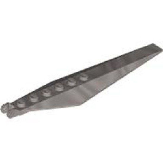 Flap 3x12x2/3 with Fork Silver Metallic