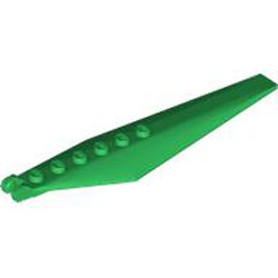 Flap 3x12x2/3 with Fork Dark Green