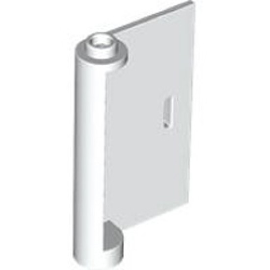 Right Door with Knob Hinge 1x3x4 White