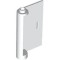 Right Door with Knob Hinge 1x3x4 White