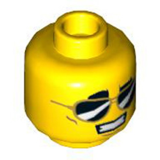 Mini Head Number 2970 Bright Yellow
