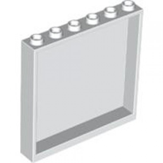 Wall Element 1x6x5, ABS White