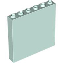 Wall Element 1x6x5, ABS Aqua
