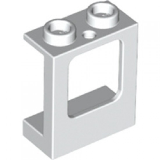 Wall Element 1x2x2 with Window White