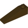 Roof Tile 1x4x1 Dark Brown