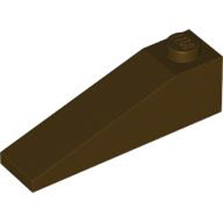 Roof Tile 1x4x1 Dark Brown Roof Tile 1x4x1 Dark Brown