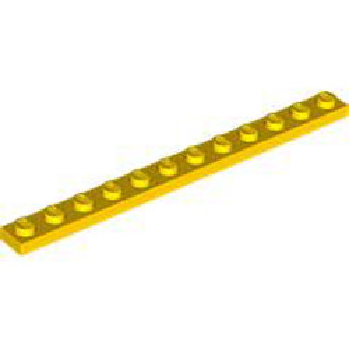 Plate 1x12 Bright Yellow