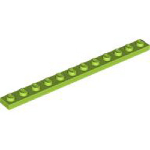 Plate 1x12 Bright Yellowish Green