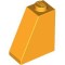 Roof Tile 2x1x2 Flame Yellowish Orange