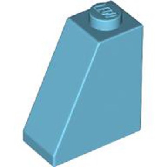 Roof Tile 2x1x2 Medium Azur