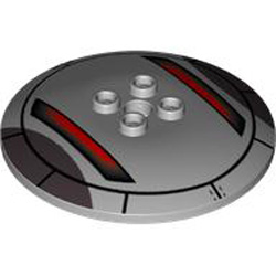 Parabolic 6x6 Number 8 Medium Stone Grey