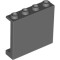 Wall Element 1x4x3 Dark Stone Grey