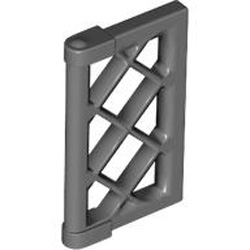 Lattic 1/2 For Frame 1x4x3 Dark Stone Grey
