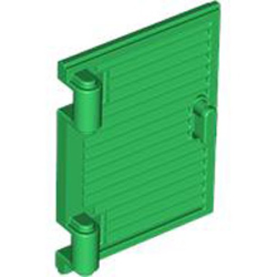 Shutter 1x2x3 with Shaft Diameter 3.2 Dark Green