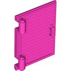 Shutter 1x2x3 with Shaft Diameter 3.2 Bright Purple