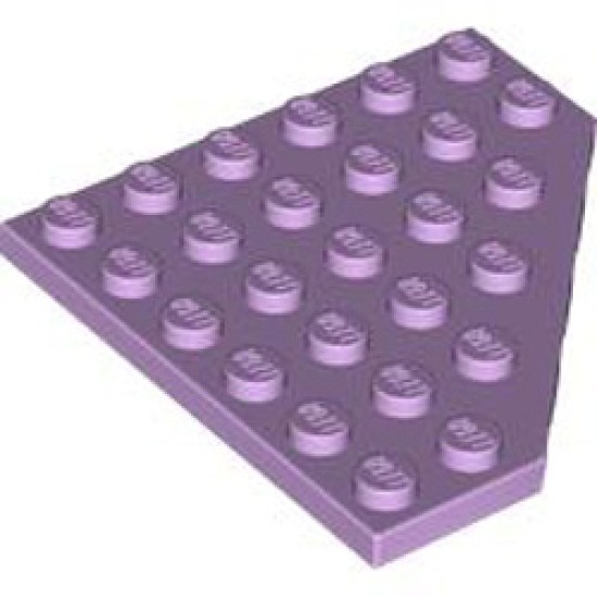 Corner Plate 6x6x45 Degree Lavender