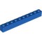 Brick 1x10 Bright Blue