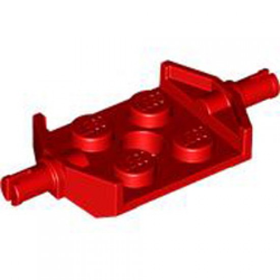 Bearing Element 2x2 2/3 Bright Red