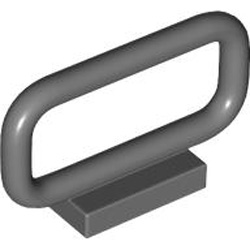 Handle 1x4x2 Dark Stone Grey