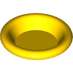 Dish Diameter 24 Bright Yellow