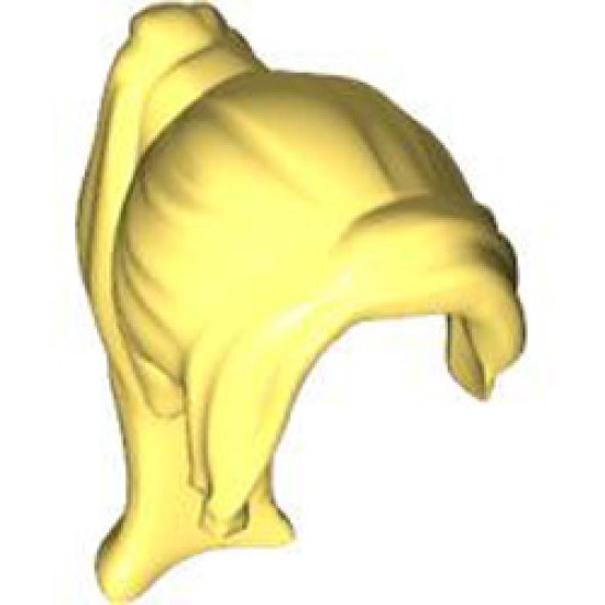 Wig with Long Ponytail Cool Yellow