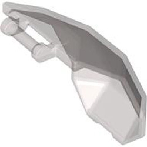 Cockpit 4x4x4 2/3 with Diameter 3.2 Shaft Transparent Brown