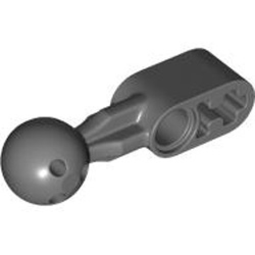 Beam 2 with Ball Diameter 10.2 Dark Stone Grey