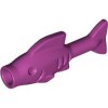 Fish with Knob Bright Reddish Violet