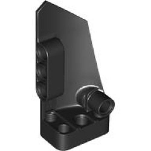 Left Panel 3x7 Black