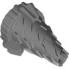 Conical Drill with Spikes Silver Metallic