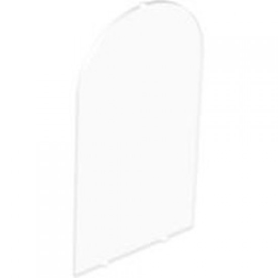 Glass For Frame 1x6x7 with Bow Transparent White (Clear)