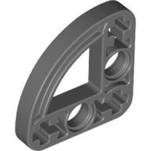 Halfbeam Curve 3x3 Dark Stone Grey