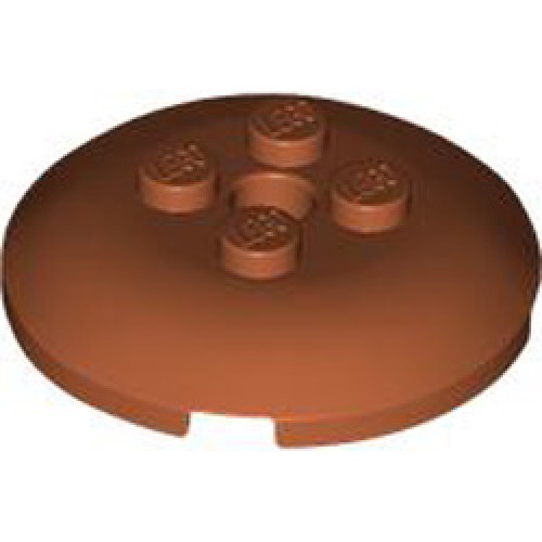 Sphere 4x4 with Knobs Dark Orange