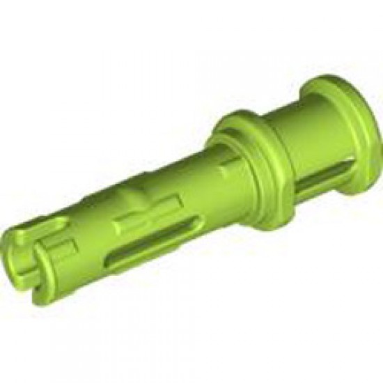 2M Friction Snap with Cross Hole Bright Yellowish Green