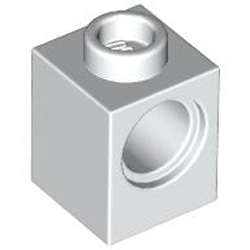 Technic Brick 1x1 White