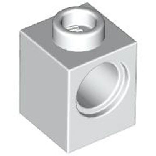 Technic Brick 1x1 White