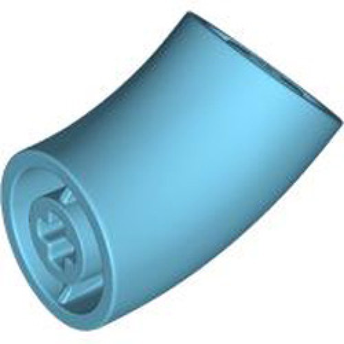 Design Element Degree 135 with Crosshole Number 2 Medium Azur Design Element Degree 135 with Crosshole Number 2 Medium Azur