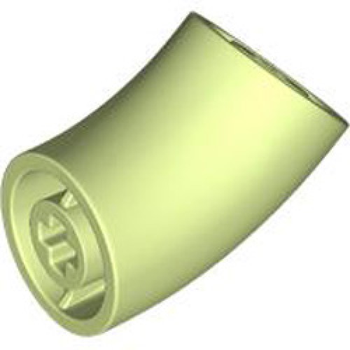 Design Element Degree 135 with Crosshole Number 2 Spring Yellowish Green