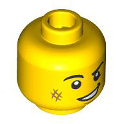 Mini Head Number 3026 Bright Yellow