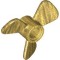 Propeller with 3 Blades Diameter 26.6 Warm Gold